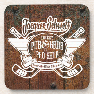 Dessous-de-verre Magasin de hockey pro Jacques Schwett