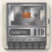 Dessous-de-verre Magnétophone à cassettes (Devant)