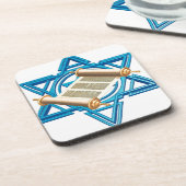 Dessous-de-verre Maguen David Torah (Côté gauche)