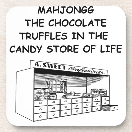 DESSOUS-DE-VERRE MAHJONG (Devant)