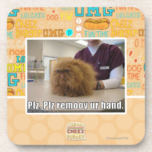 Dessous-de-verre Main d'ur de remoov de PLZ