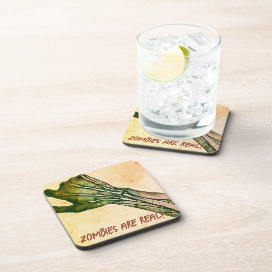 Dessous-de-verre Main Zombie (Côté Droit)