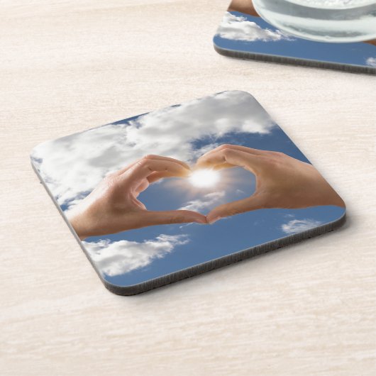 Dessous-de-verre Mains d'amour (Côté gauche)