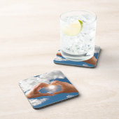 Dessous-de-verre Mains d'amour (Côté Droit)