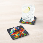 Dessous-de-verre Maison de champignons Ai (Côté Droit)