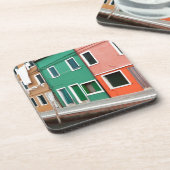 Dessous-de-verre Maisons sur le front de mer (Côté gauche)