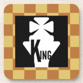 DESSOUS-DE-VERRE MAÎTRE CHESS ORIGINAL BY MASANSER (Devant)