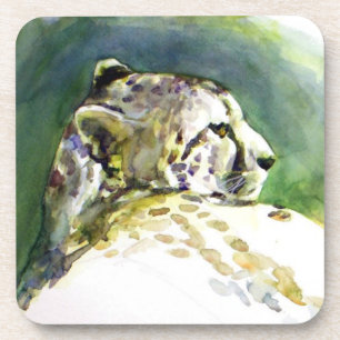 Dessous de verre Majestic Cheetah Cork