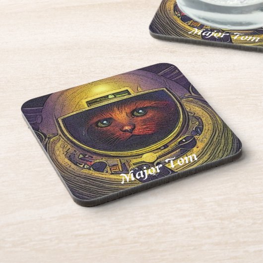 Dessous-de-verre Major (Kitty) Tom : (Côté gauche)