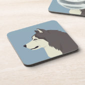 Dessous-de-verre Malamute d'Alaska (Côté gauche)