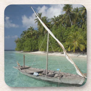 Dessous-de-verre Maldives, Atoll de North Male, Île de Kuda