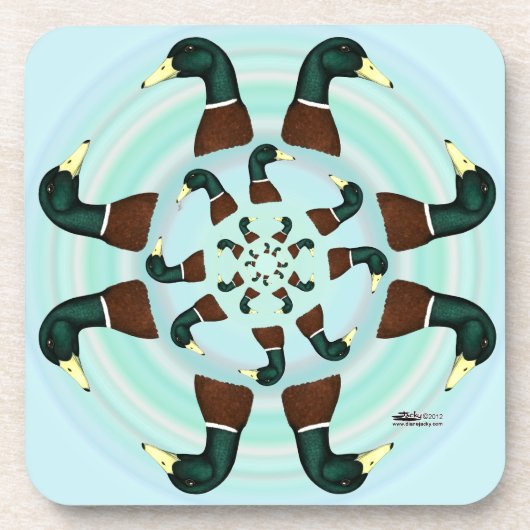 Dessous-de-verre Mallards Galore ! (Devant)