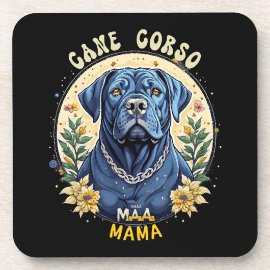 Dessous-de-verre Maman Cane Corso (Devant)