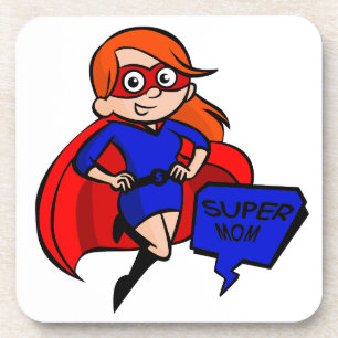 Dessous-de-verre maman super