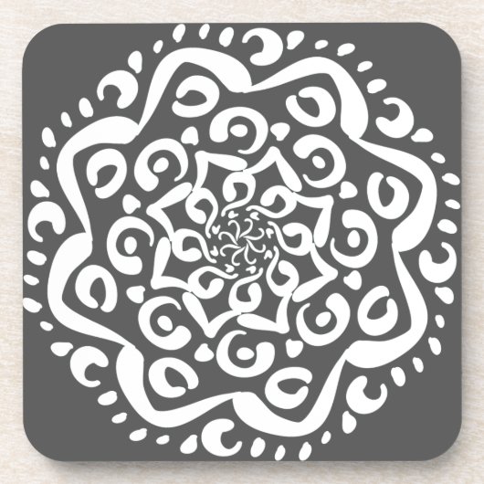 Dessous-de-verre Manatee Mandala (Devant)