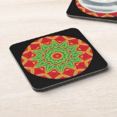 Dessous-de-verre Mandala Beverage Coaster (Côté gauche)