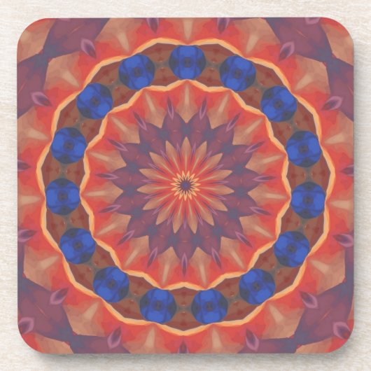 Dessous-de-verre Mandala infini de diversités (Devant)