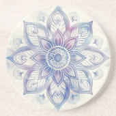 Dessous de verre Mandala Sandstone (Devant)