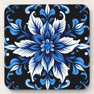 dessous de verre mandala saphir