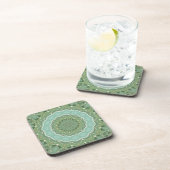 Dessous-de-verre Mandala Succulent (Côté Droit)