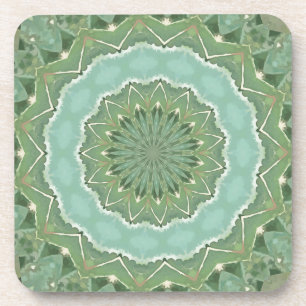 Dessous-de-verre Mandala Succulent