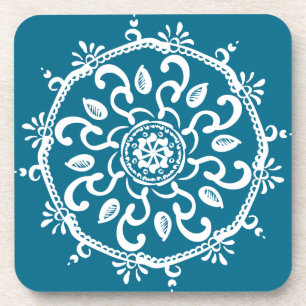Dessous-de-verre Mandala Tidepool