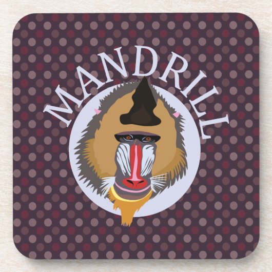 Dessous-de-verre mandrill (Devant)