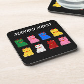 Dessous-de-verre maneki neko (Côté gauche)