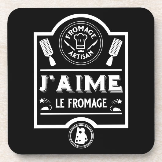 Dessous-de-verre Mangeurs de fromage (Devant)