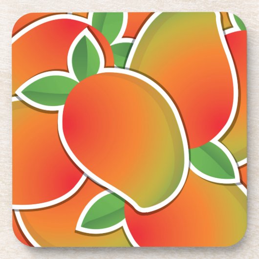 Dessous-de-verre Mangue funky (Devant)