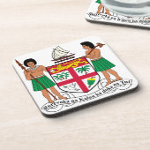 Dessous-de-verre Manteau des Fidji des bras (Côté gauche)