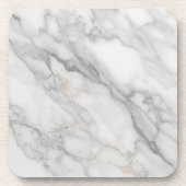 Dessous-de-verre Marbre Blanc (Devant)