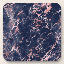 marbre bleu et rose