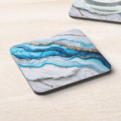 Dessous-de-verre Marbre de Blue River (Côté gauche)