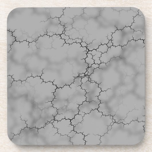 Dessous-de-verre Marbre gris foncé (Devant)