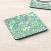 Dessous-de-verre Marbre Vert Monochrome (Côté gauche)