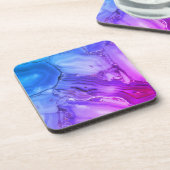 Dessous-de-verre Marbre Violet Exotique (Côté gauche)