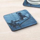 Dessous-de-verre Marchant la planche (Côté gauche)