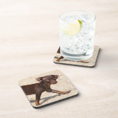 Dessous-de-verre Marche de chiot de chiwawa (Côté Droit)