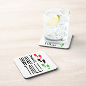 Dessous-de-verre Marcher Haut (Côté Droit)