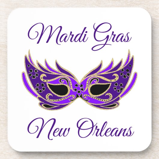 Dessous-de-verre Mardi Gras New Orleans (Devant)