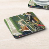 Dessous-de-verre Margaret du Danemark, reine (des 1456-86) afte (Côté gauche)