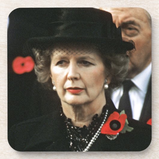 Dessous-de-verre Margaret Thatcher Premier ministre (Devant)