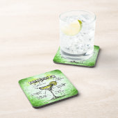Dessous-de-verre Margarita Drink Recette (Côté Droit)