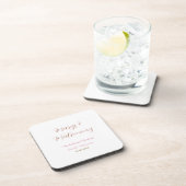 Dessous-de-verre Margs et matrimone ajouter nom date enterrement de (Côté Droit)