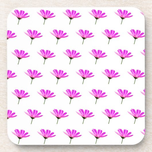 Dessous-de-verre Marguerite rose (Devant)
