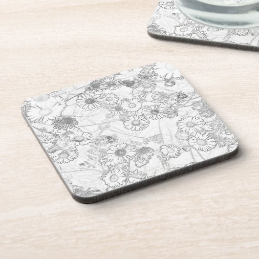 Dessous-de-verre Marguerites (Côté gauche)