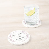 Dessous de verre mariage (Côté)