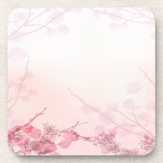 Dessous-de-verre Mariage à l'orchidée rose (Devant)