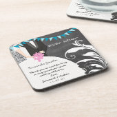 Dessous de verre Mariage de mariée et de mariée en (Côté gauche)